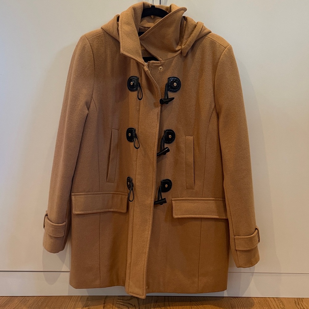 Michael Kors Tan Wool Coat
